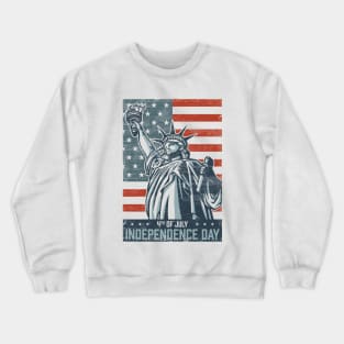 4th July - US Independence Crewneck Sweatshirt